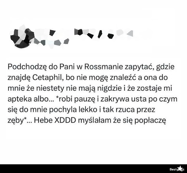 
    Pani z Rossmana 