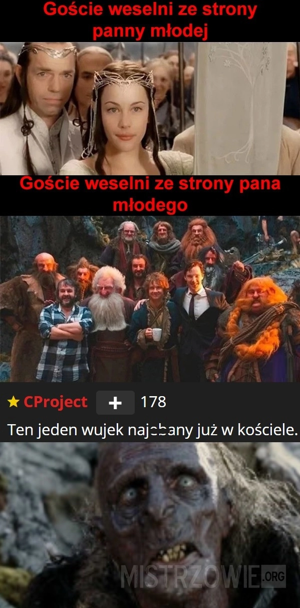 
    Goście weselni