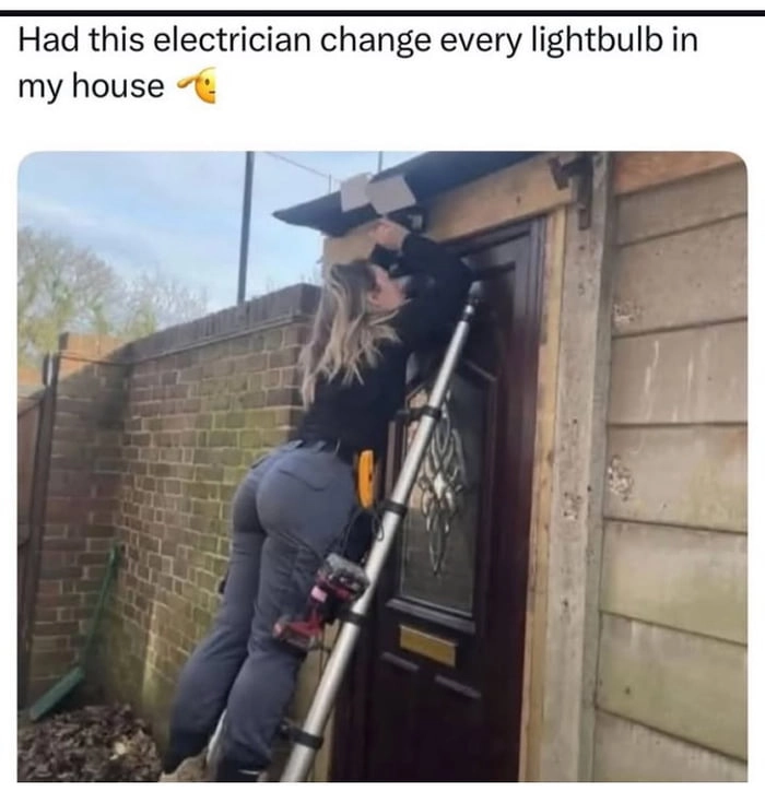 
    I need some lightbulbs changed too