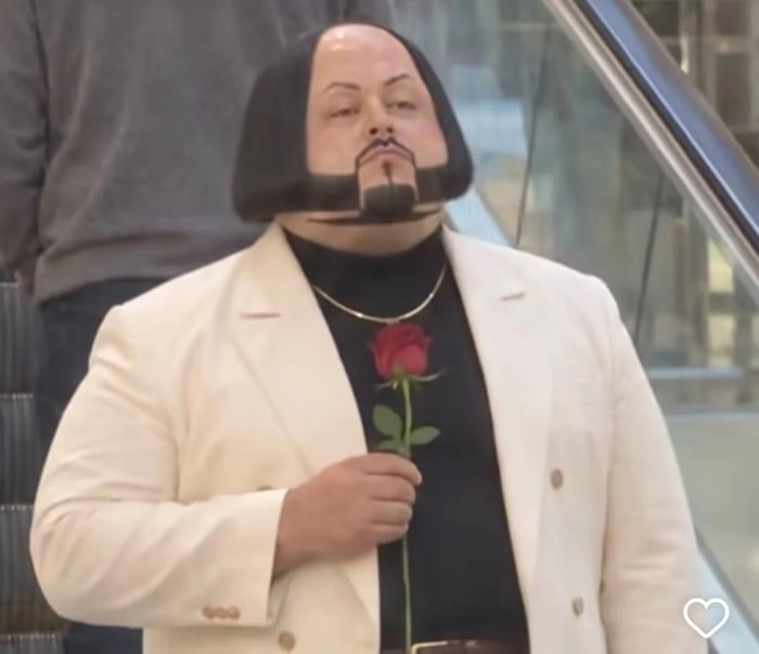 I need this guy’s confidence.