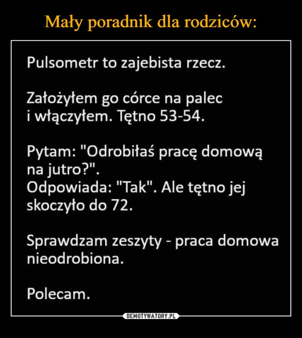 
    Mały poradnik dla rodziców: