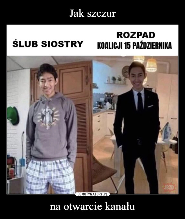 
    Jak szczur na otwarcie kanału