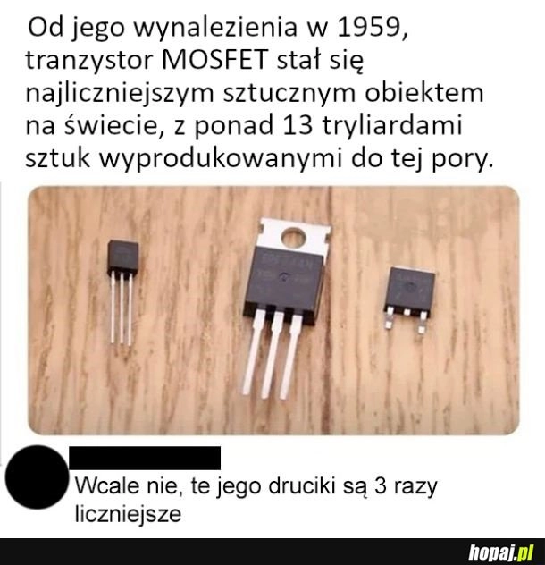 
    Najliczniejszy sztuczny obiekt na świecie