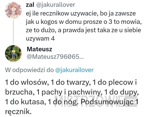 
    Ręczniki