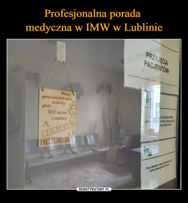 
    Profesjonalna porada 
medyczna w IMW w Lublinie