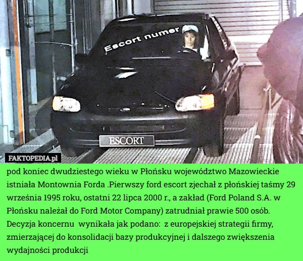 
    Pod koniec dwudziestego wieku w Płońsku województwo Mazowieckie istniała