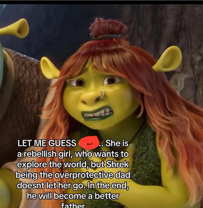 
    Shrek might become cliché