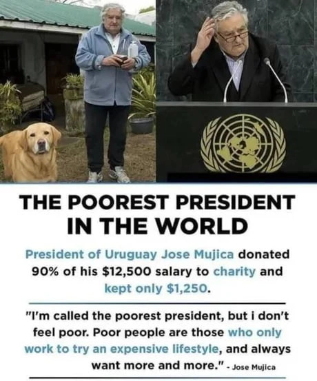 
    Former President of Uruguay, Dies at Age 89. He Was Known as the World's Poorest President.