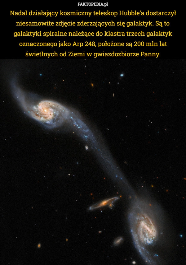 
    
			Nadal działający kosmiczny teleskop Hubble'a dostarczył niesamowite...					