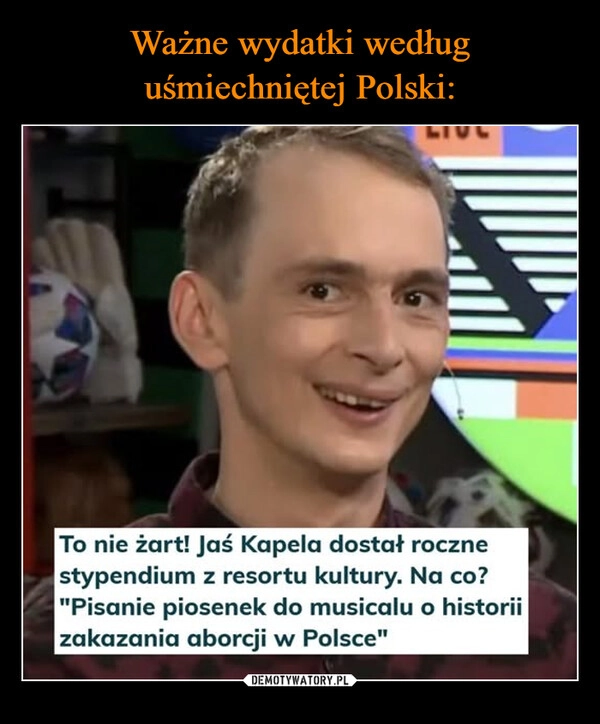 
    Ważne wydatki według uśmiechniętej Polski: