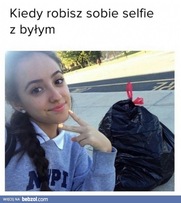 
    Selfie z byłym