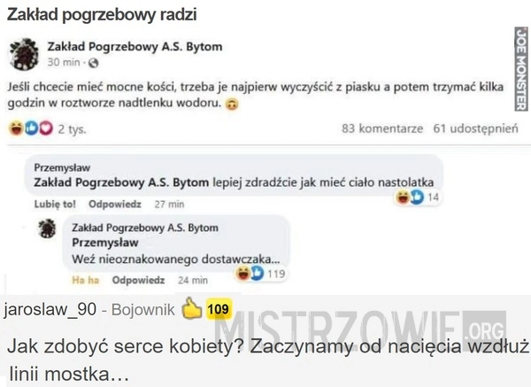 
    Zakład pogrzebowy radzi