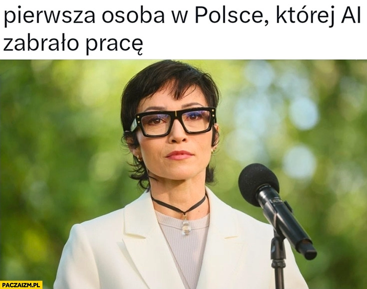 
    Barbara Mróz-Gorgon pierwsza osoba w Polsce której AI zabrało pracę