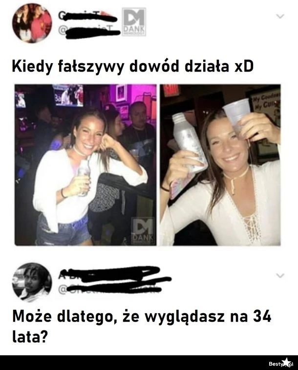 
    To nie zasługa dowodu 