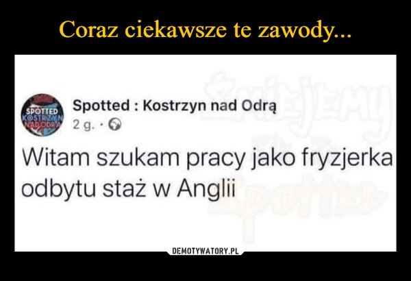 
    Coraz ciekawsze te zawody...