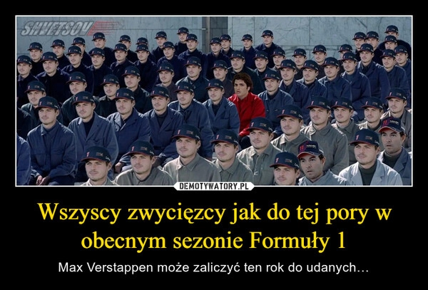 
    Wszyscy zwycięzcy jak do tej pory w obecnym sezonie Formuły 1