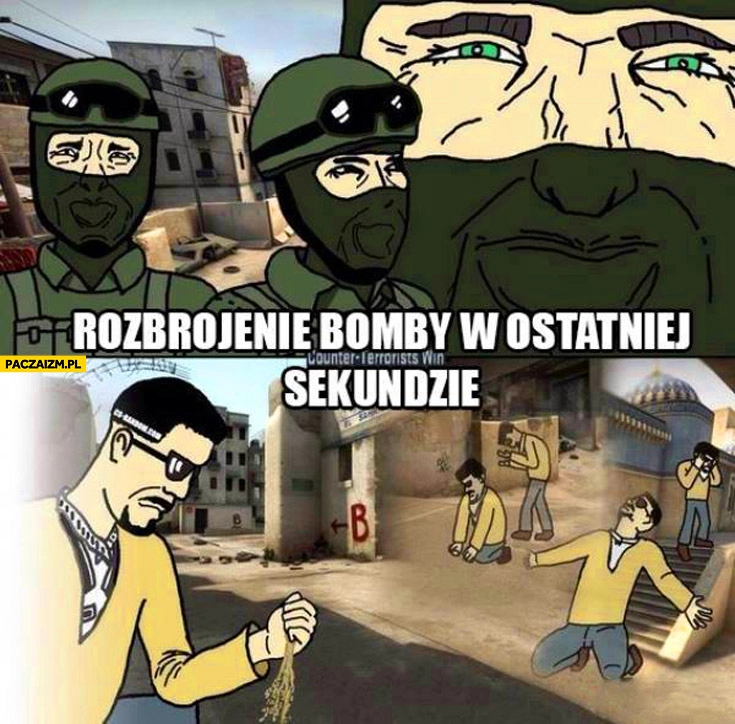 
    Rozbrojenie bomby w ostatniej sekundzie