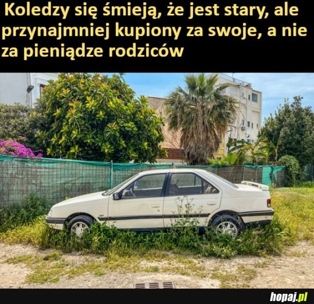 
    Stary ale za swoje