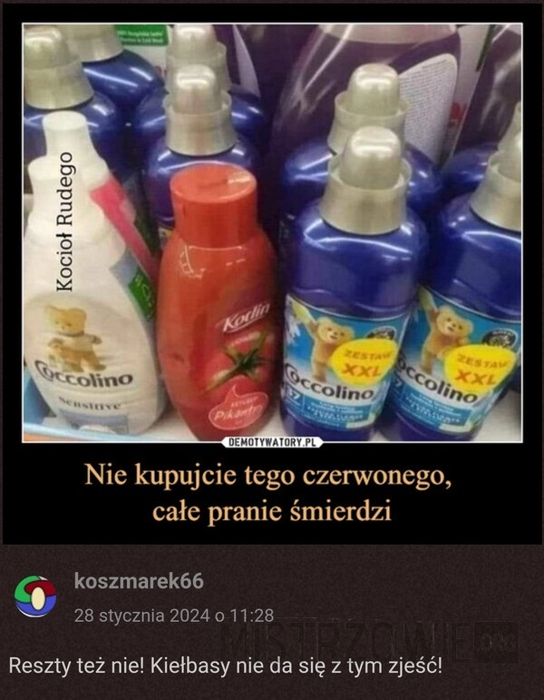 
    Szkodliwy produkt