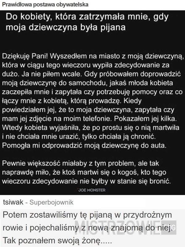 
    Prawidłowa postawa obywatelska