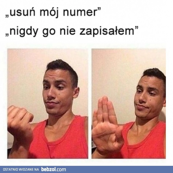 
    Usuń numer 