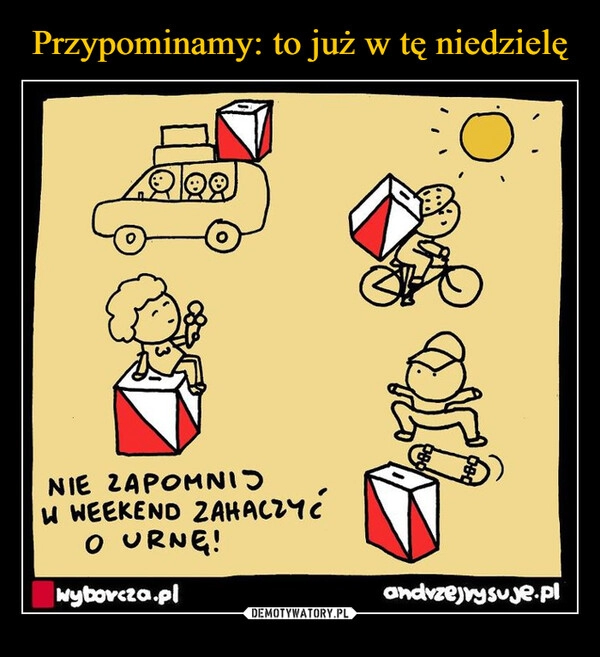 
    Przypominamy: to już w tę niedzielę