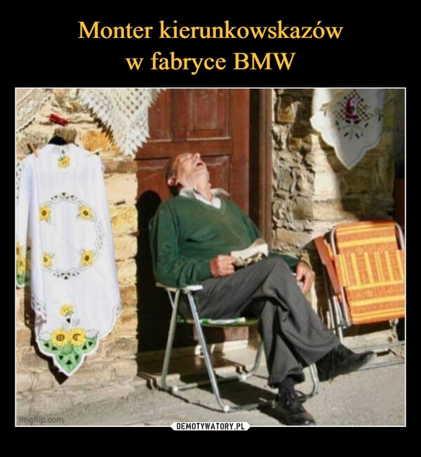 
    Monter kierunkowskazów
w fabryce BMW