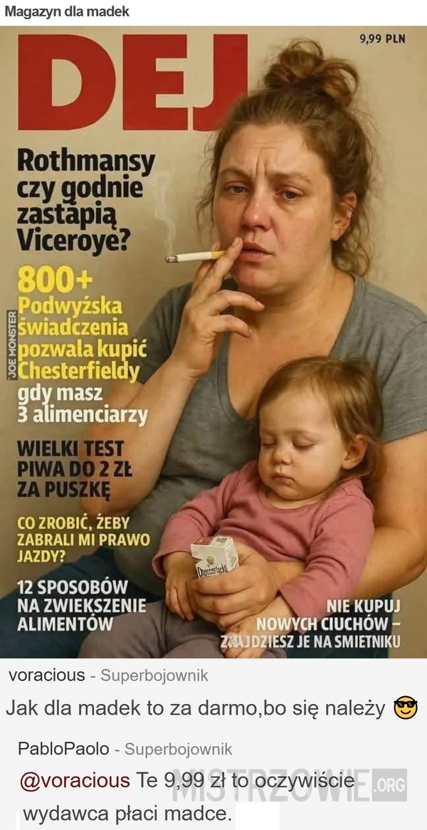 
    Magazyn dla madek