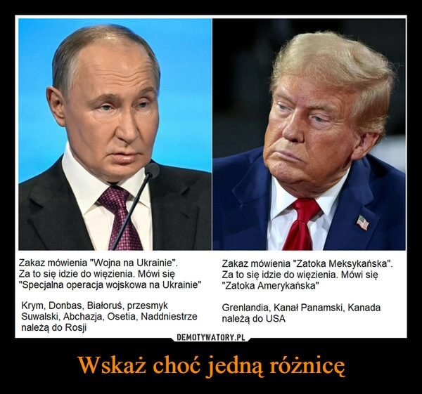 
    Wskaż choć jedną różnicę