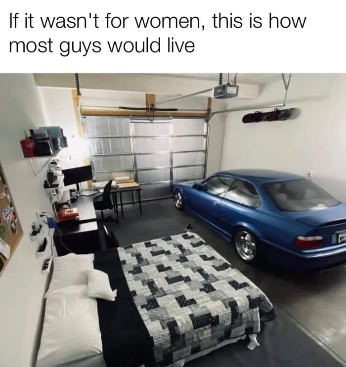 
    Peak bachelor pad setup right here