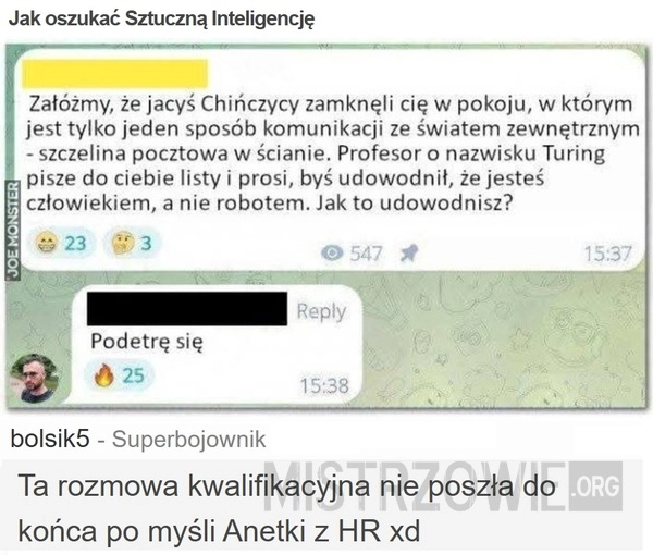 
    Jak oszukać Sztuczną Inteligencję