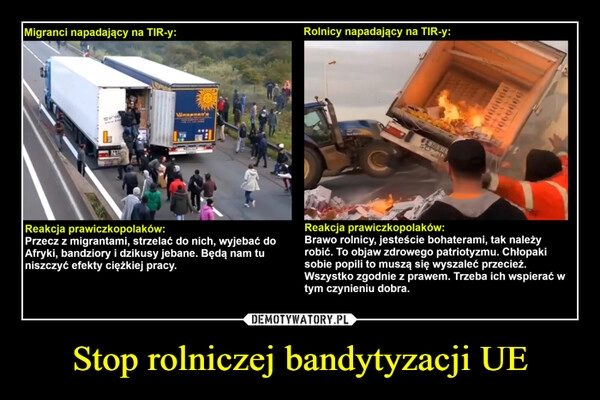 
    Stop rolniczej bandytyzacji UE