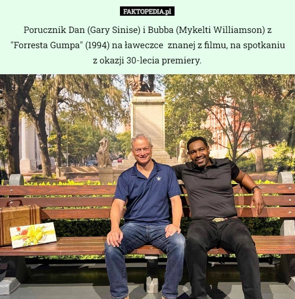 
    Porucznik Dan (Gary Sinise) i Bubba (Mykelti Williamson) z "Forresta