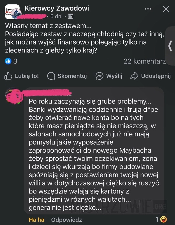 
    Posiadając zestaw z naczepą...