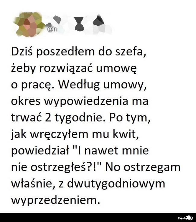 
    Wypowiedzenie umowy o pracę 