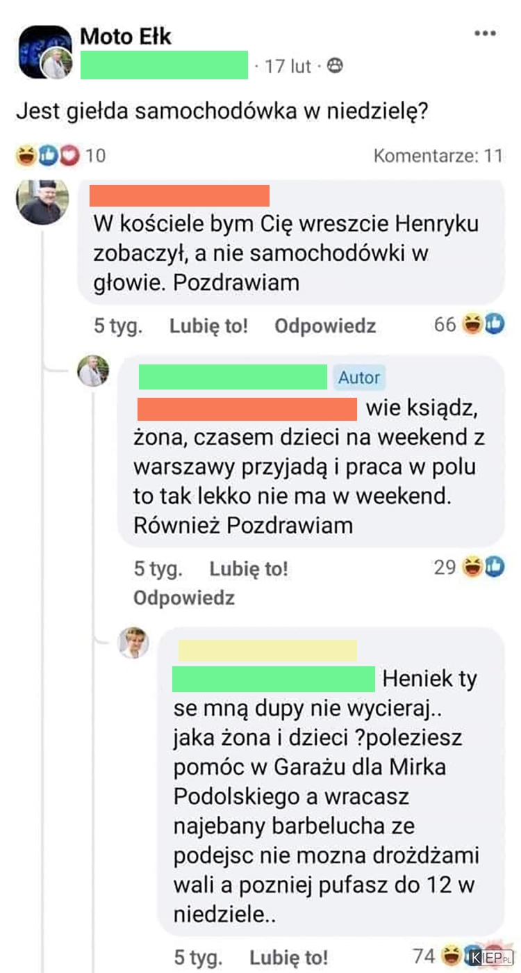 
    Heniek ojciec, rolnik, handlarz i samochodziarz