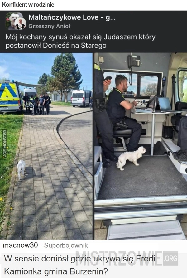 
    Konfident w rodzinie