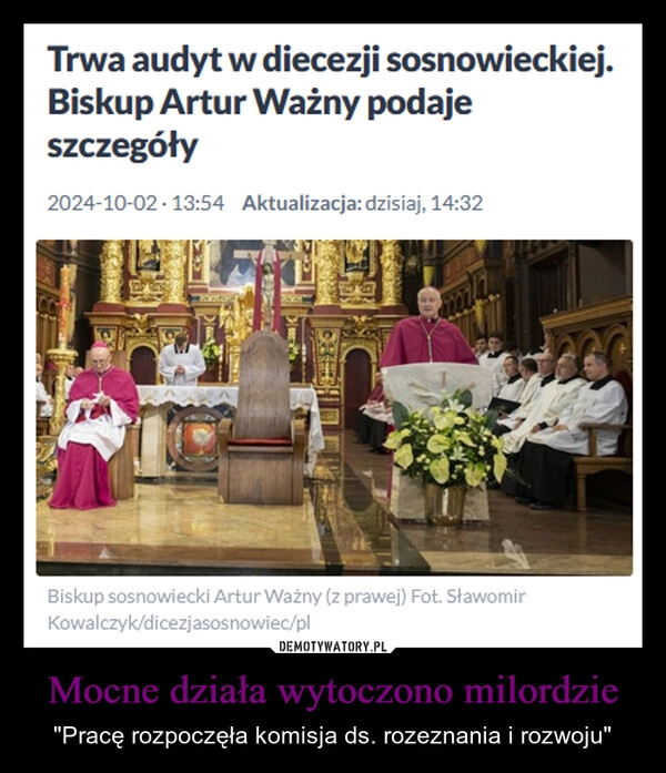 
    Mocne działa wytoczono milordzie