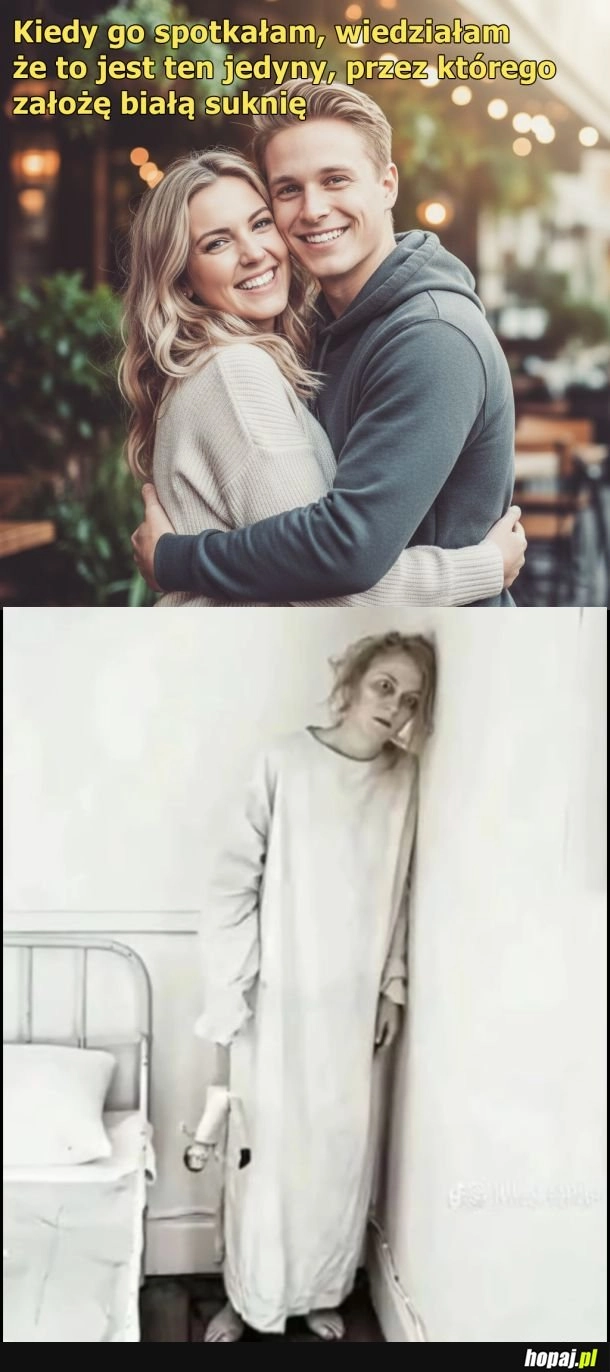 
    Biała suknia, tylko nie ta co myślisz