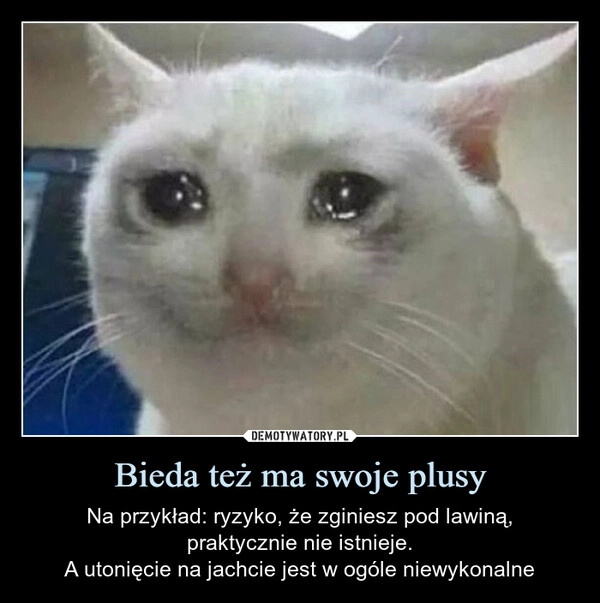
    Bieda też ma swoje plusy
