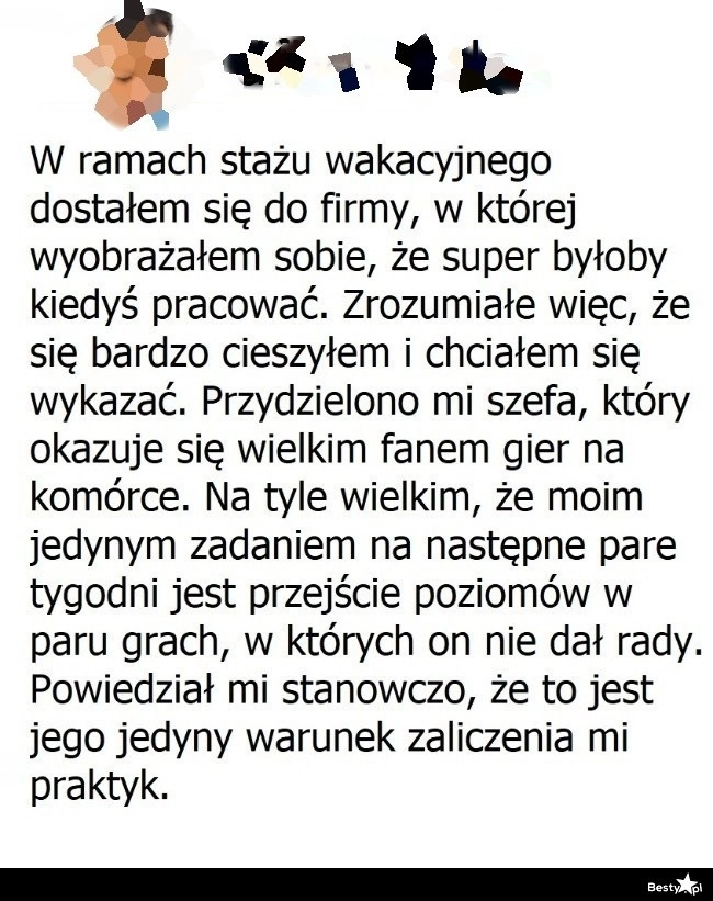 
    Wakacyjny staż 