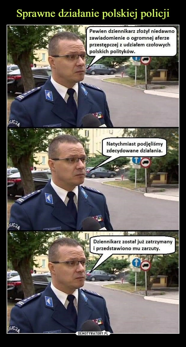 
    Sprawne działanie polskiej policji 