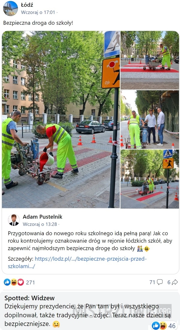 
    Bezpieczna droga do szkoły