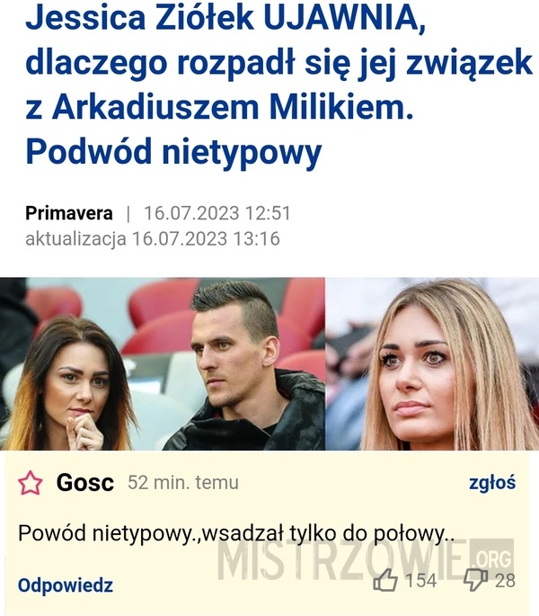 
    Powód nietypowy