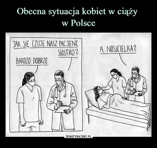 
    Obecna sytuacja kobiet w ciąży
w Polsce 