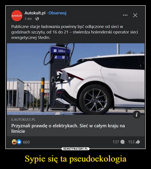 
    Sypie się ta pseudoekologia