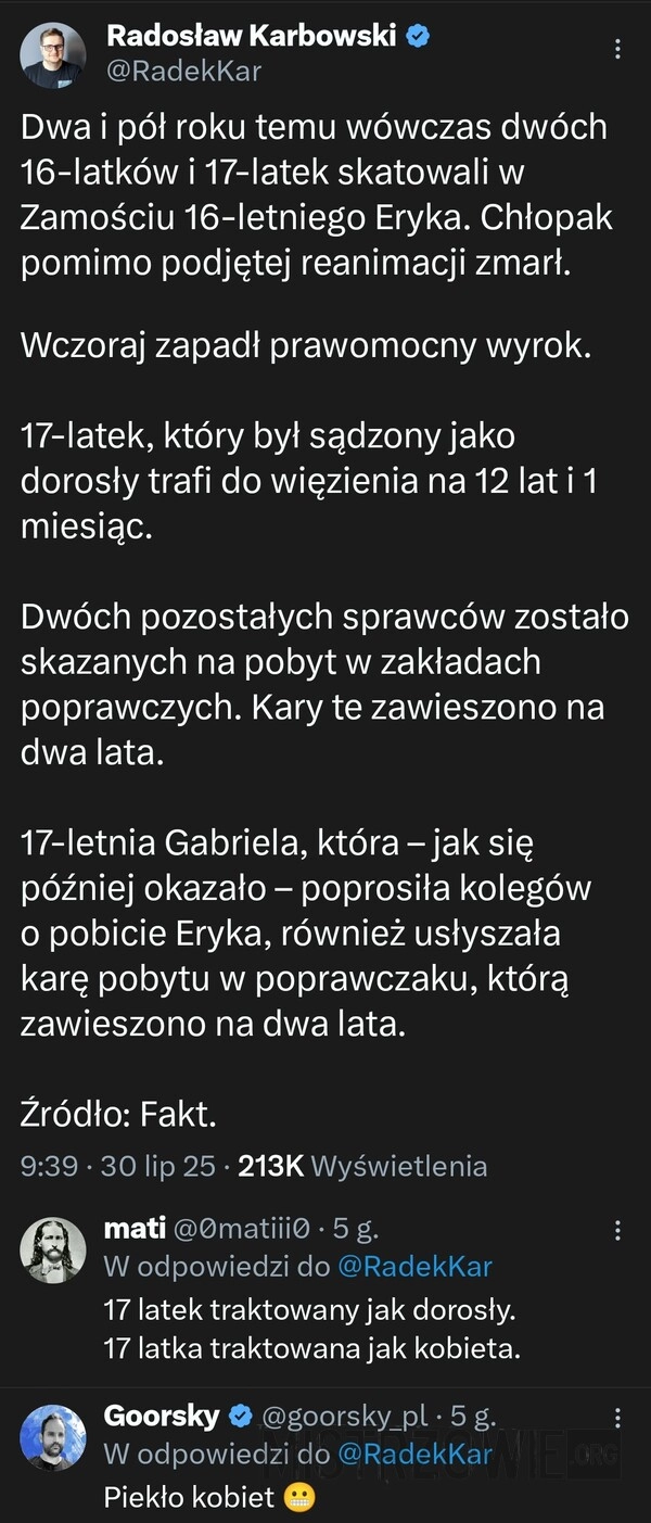
    Wyrok