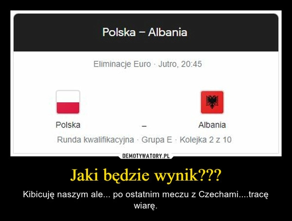 
    Jaki będzie wynik???