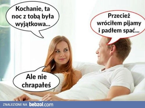 
    Idealna noc według kobiety