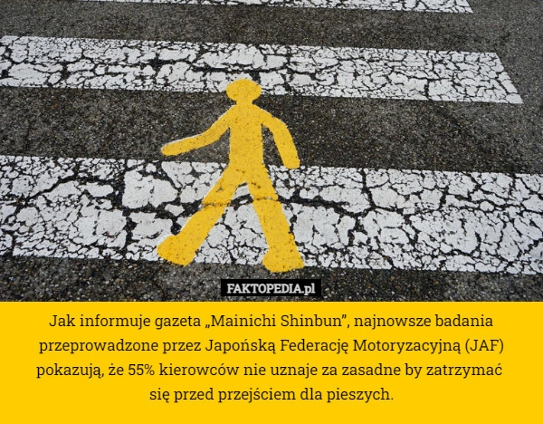 
    Jak informuje gazeta „Mainichi Shinbun”, najnowsze badania przeprowadzone